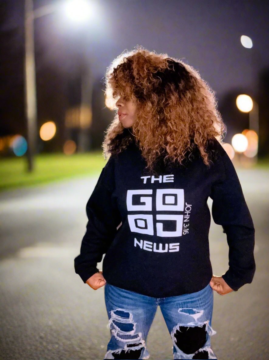 Black Good News Sweatshirt