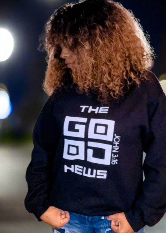 Black Good News Sweatshirt