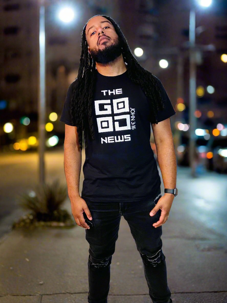 Black Good News T-Shirt